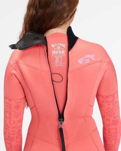 Billabong- Womens Synergy - 4/3mm - Back Zip Wetsuit 2024 - SUB6 Surf Store - Surf School - Lifeguard Courses