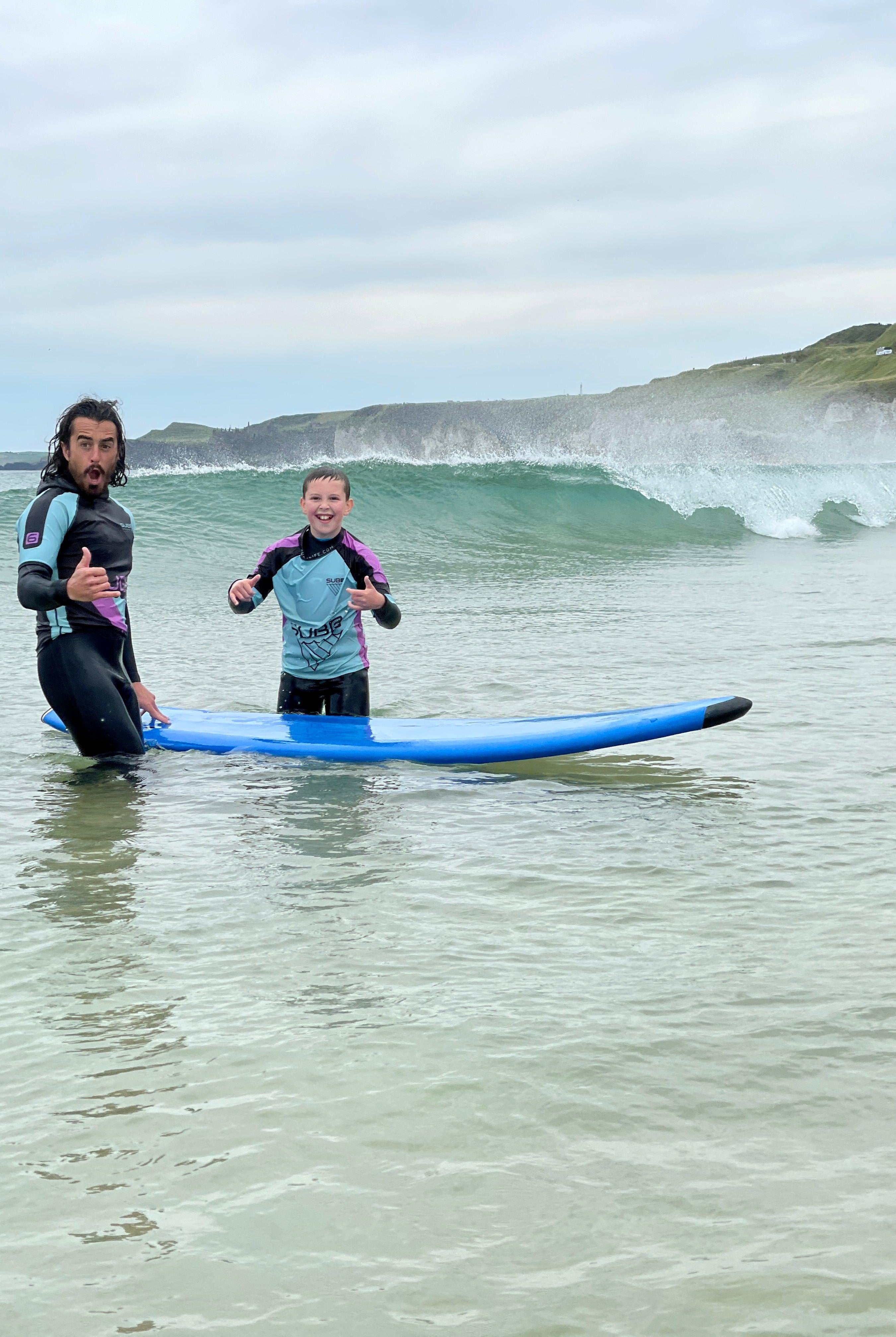 Beginner - Advanced 1:1 Surf lessons - SUB6 Surf Store - Surf School - Lifeguard Courses