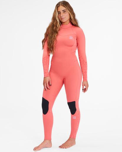Billabong- Womens Synergy - 4/3mm - Back Zip Wetsuit 2024 - SUB6 Surf Store - Surf School - Lifeguard Courses