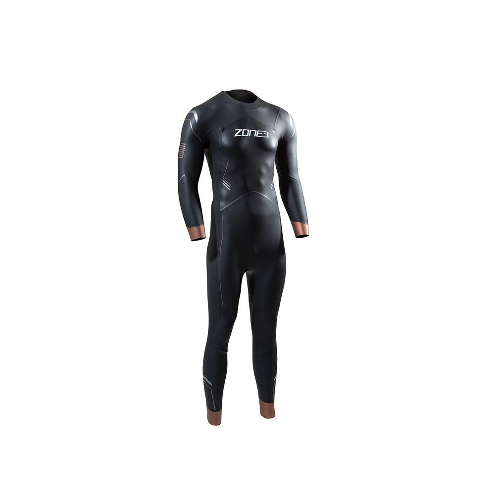 Zone 3 Men’s Thermal - Agile Wetsuit - Black/ Gold - SUB6 Surf Store - Surf School - Lifeguard Courses