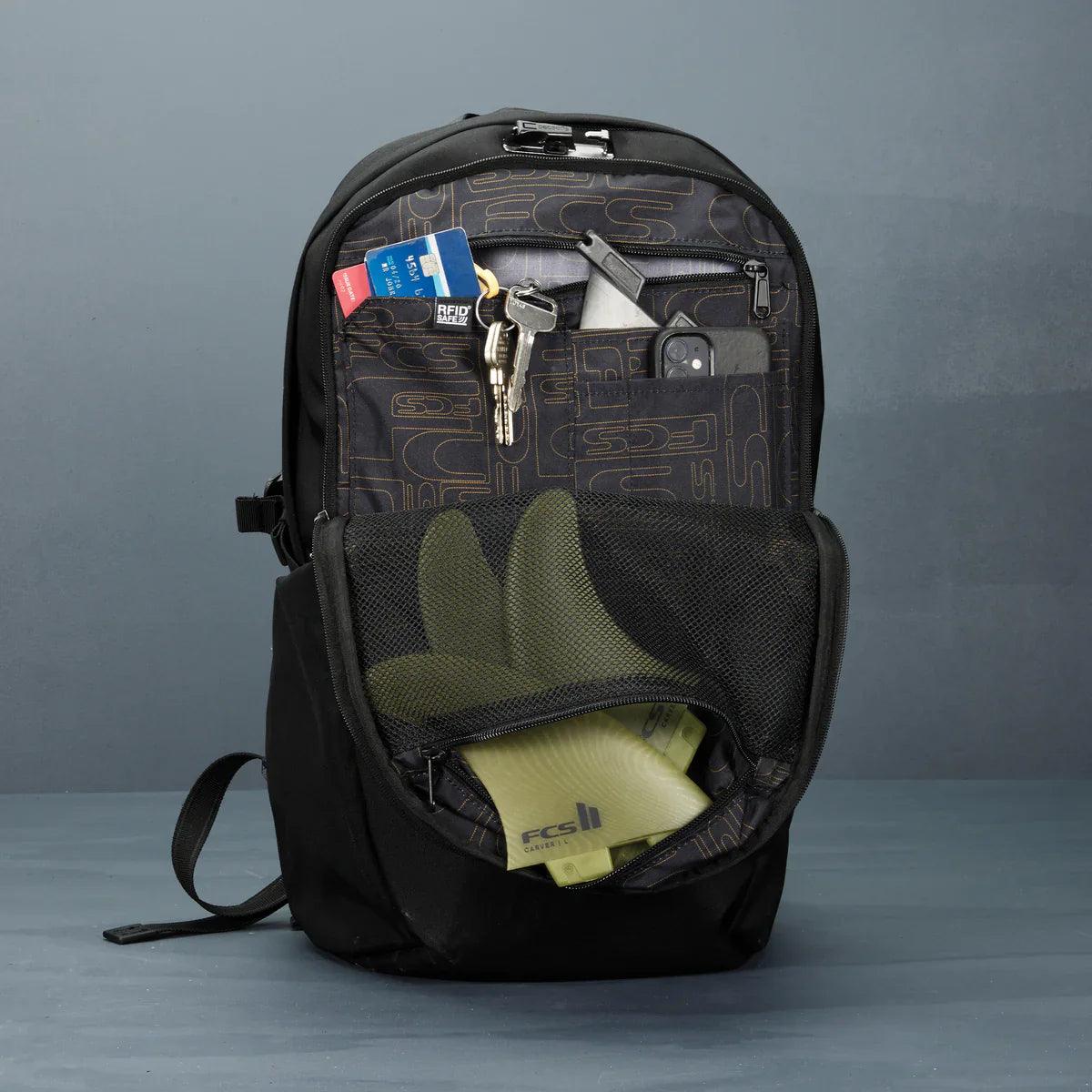 FCS - X Pacsafe Roam - Day pack - 25L - SUB6 Surf Store - Surf School - Lifeguard Courses