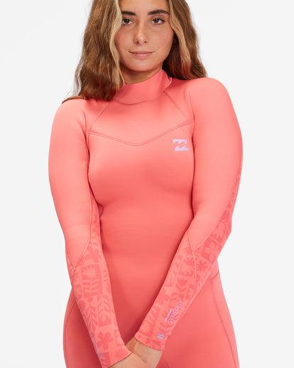 Billabong- Womens Synergy - 4/3mm - Back Zip Wetsuit 2024 - SUB6 Surf Store - Surf School - Lifeguard Courses