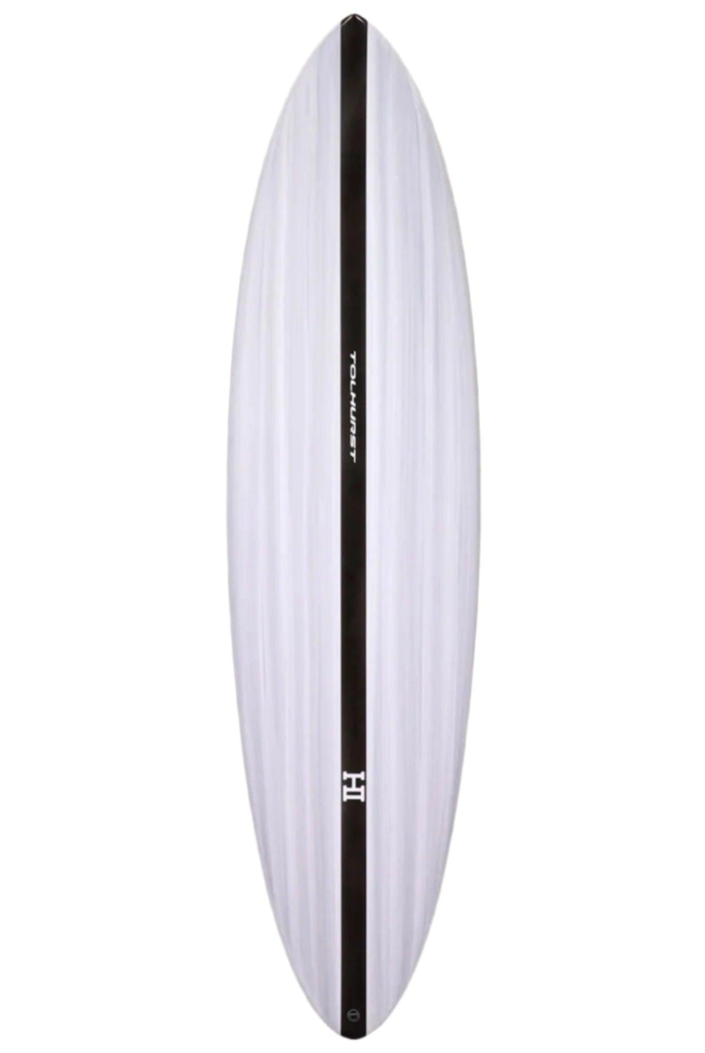 Thunderbolt Black Harley Ingleby - MID 6 Mini - 6FT 4"- Grey / Carbon - Thunderbolt Surfboards - FCS2 - SUB6 Surf Store - Surf School - Lifeguard Courses