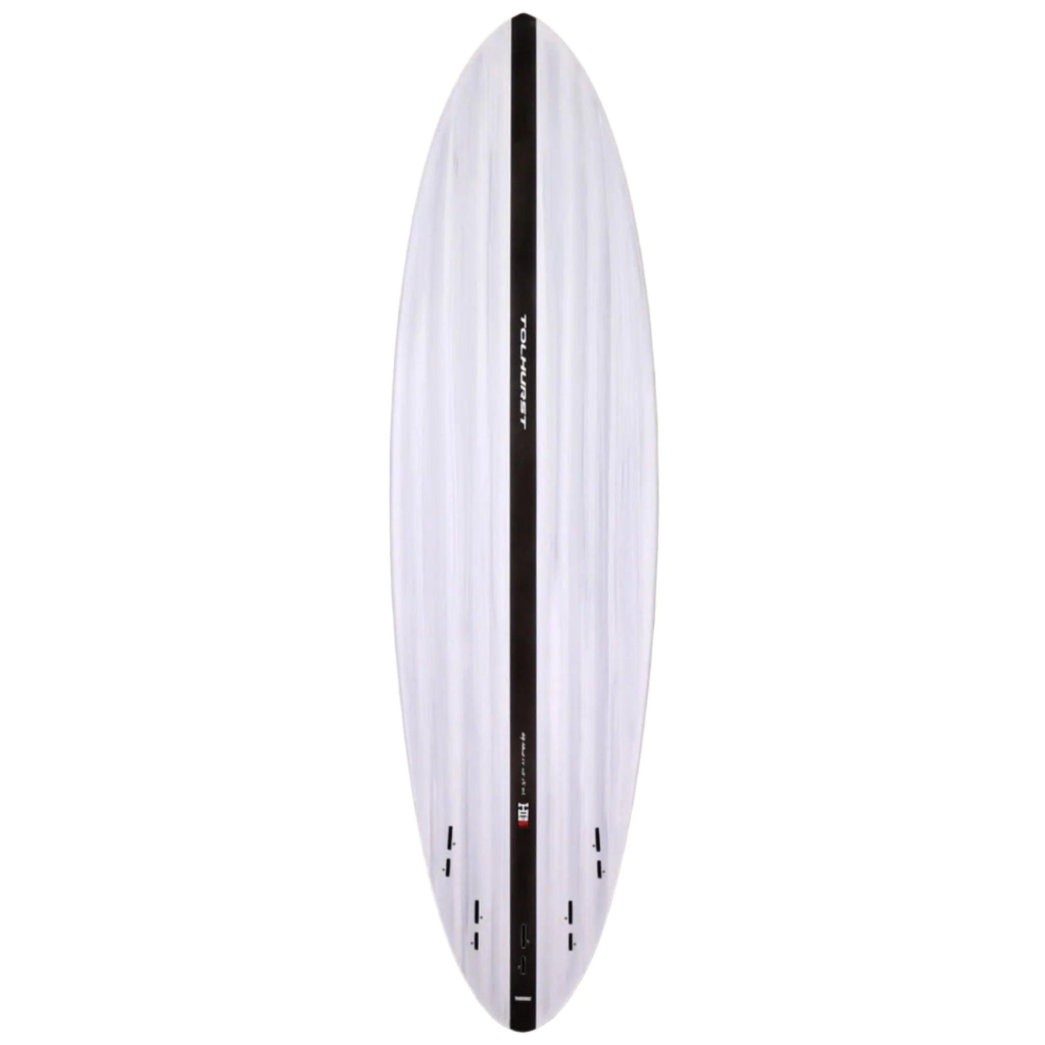 Thunderbolt Black Harley Ingleby - MID 6 Mini - 6FT 4"- Grey / Carbon - Thunderbolt Surfboards - FCS2 - SUB6 Surf Store - Surf School - Lifeguard Courses