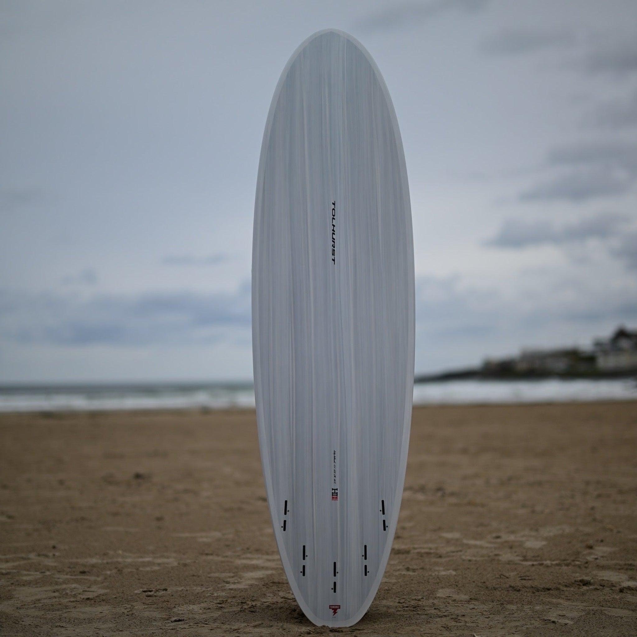 Thunderbolt Red Harley Ingleby - Moe Mini Surfboard 6ft 10 - Candy/White - FCS 2 - Thunderbolt Surfboards - SUB6 Surf Store - Surf School - Lifeguard Courses