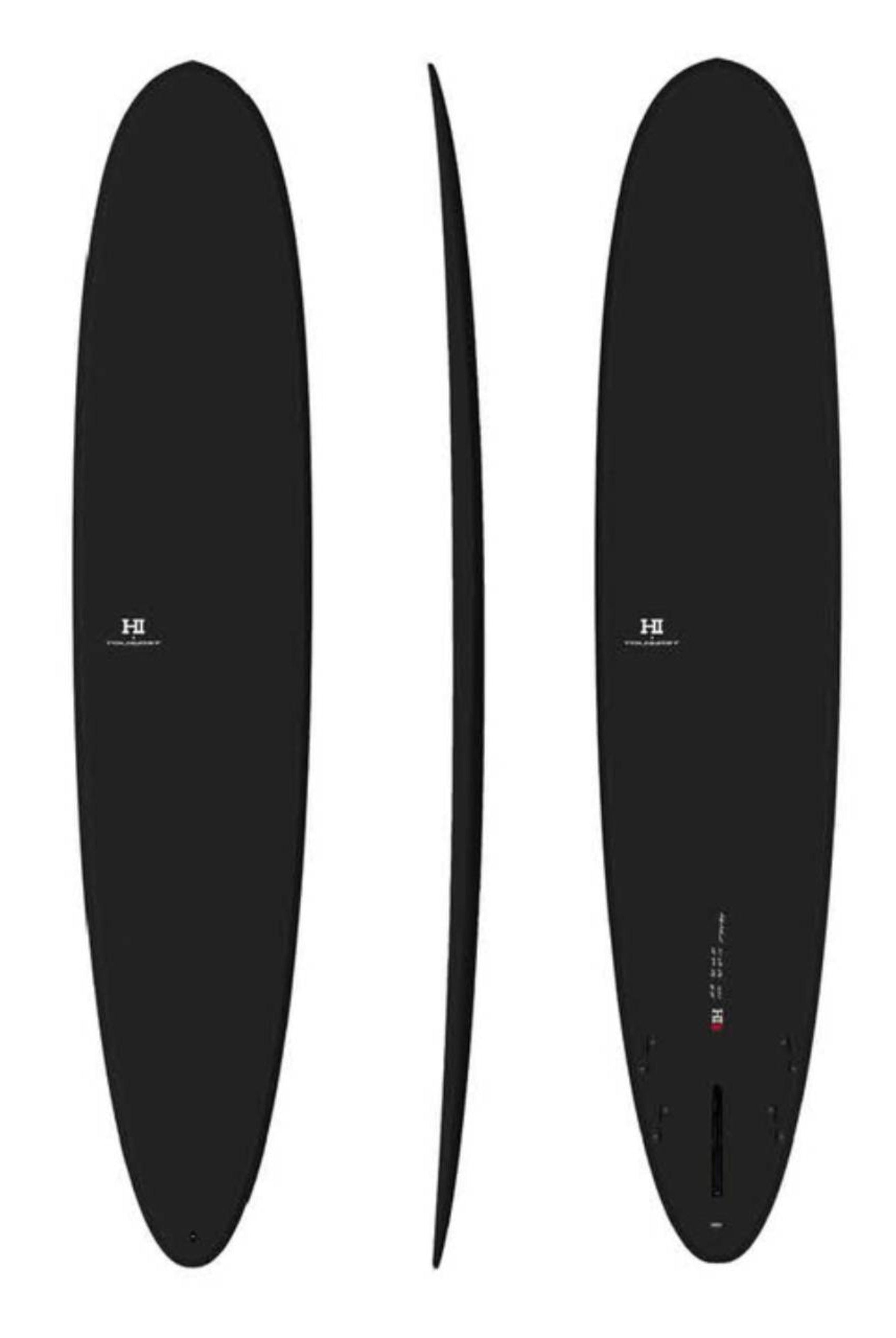 Thunderbolt Surfboards - Harley Ingleby HIHP - 9FT 1” Longboard - Full Carbon - FCS2 - Thunderbolt Black - SUB6 Surf Store - Surf School - Lifeguard Courses