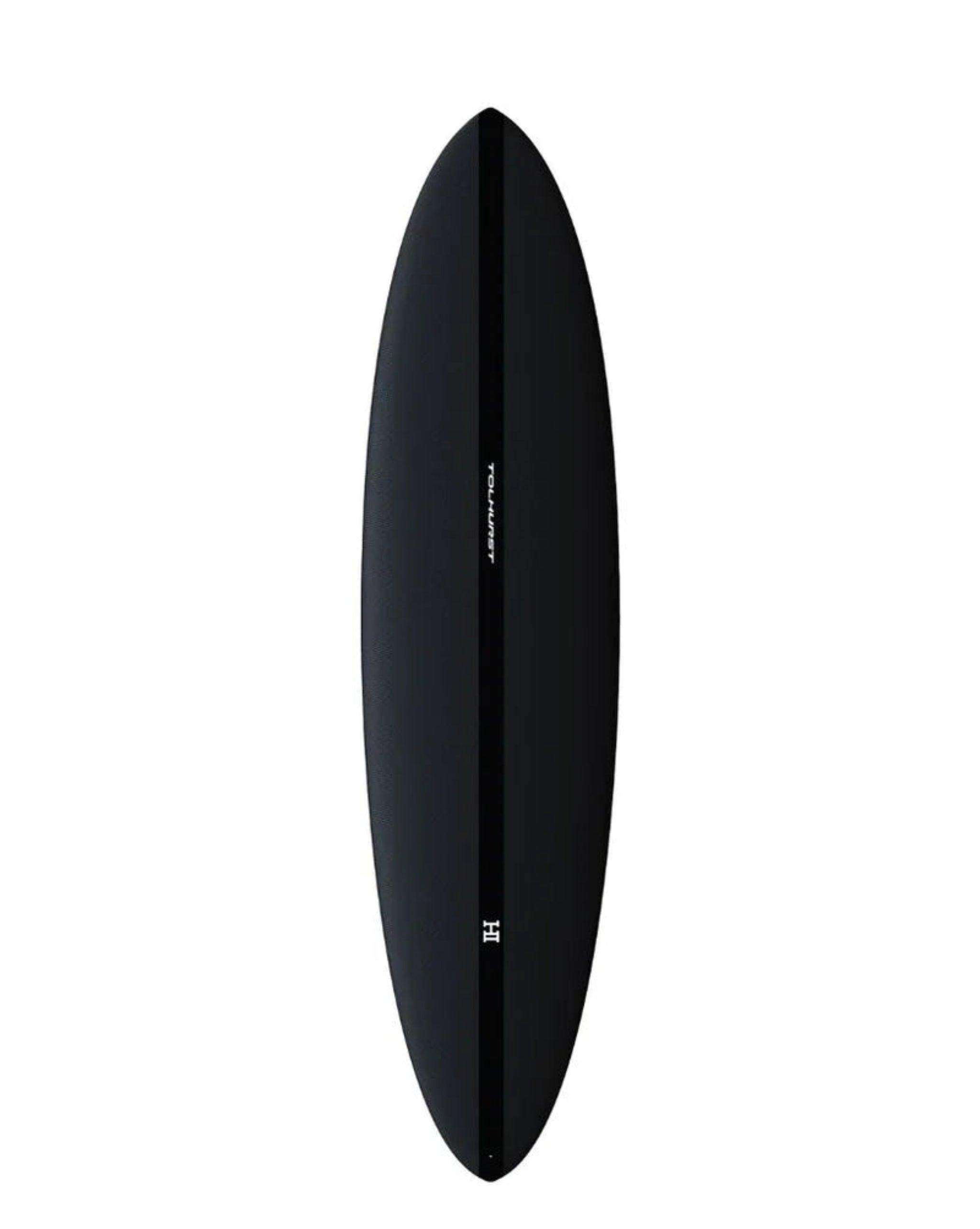 Thunderbolt Black Harley Ingleby - Mid 6 Mini Surfboard - 6Ft 4 - Full Carbon - FCS2 - Thunderbolt Surfboards - SUB6 Surf Store - Surf School - Lifeguard Courses