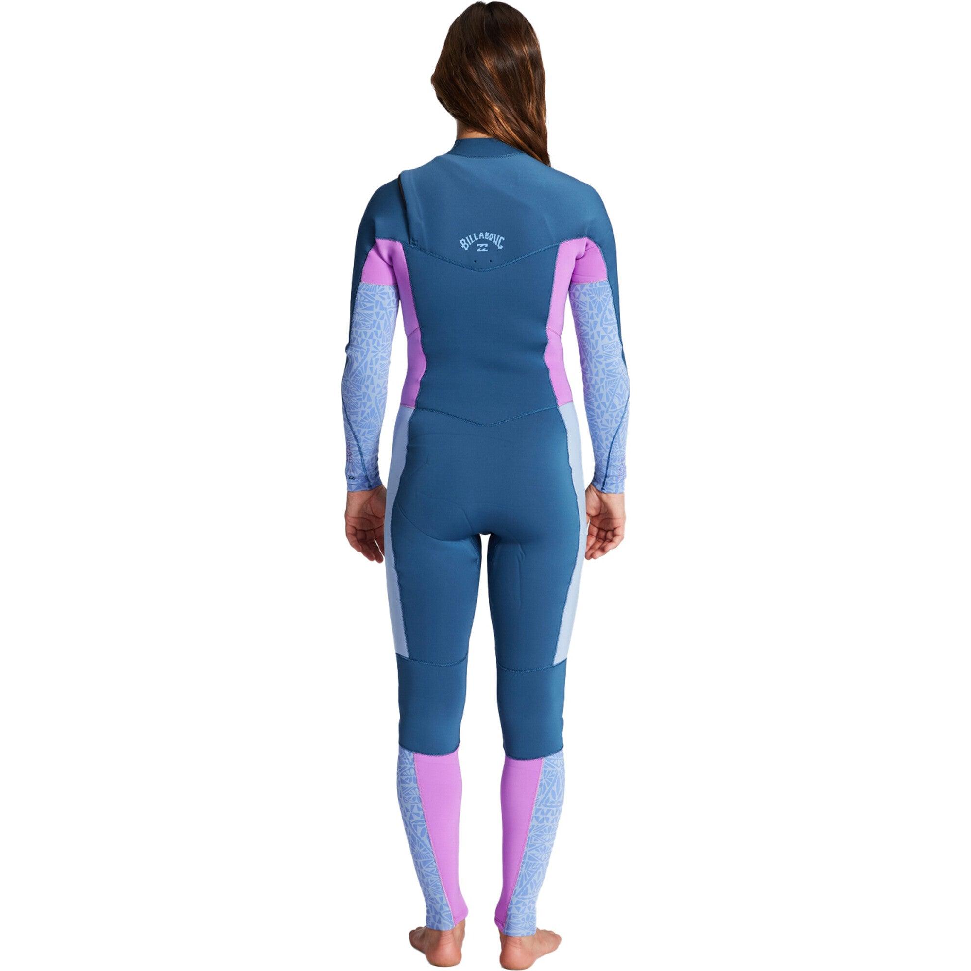 Billabong- Womens Synergy - 4/3mm - Chest Zip Wetsuit 2024 - SUB6 Surf Store - Surf School - Lifeguard Courses