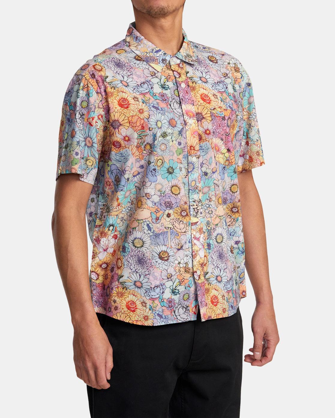 Sage Vaughn x - RVCA - Short Sleeve Shirt for Men - SUB6 Surf Store - Surf School - Lifeguard Courses
