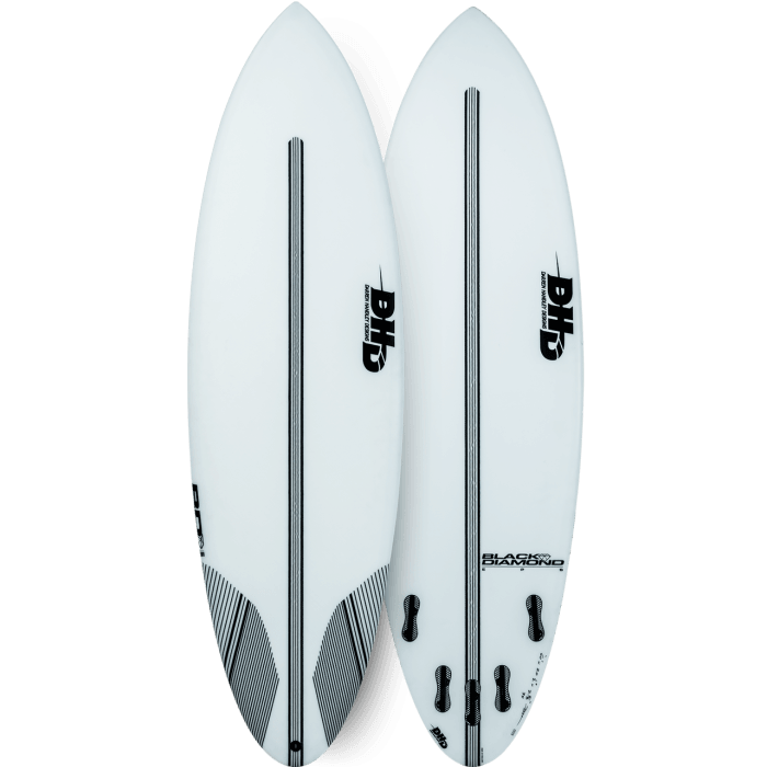 DHD Black Diamond Surfboard - EPS Core Series - FCS 2 - 5'11 - 20 1/2 X 2 5/8 33.5Ltr - SUB6 Surf Store - Surf School - Lifeguard Courses