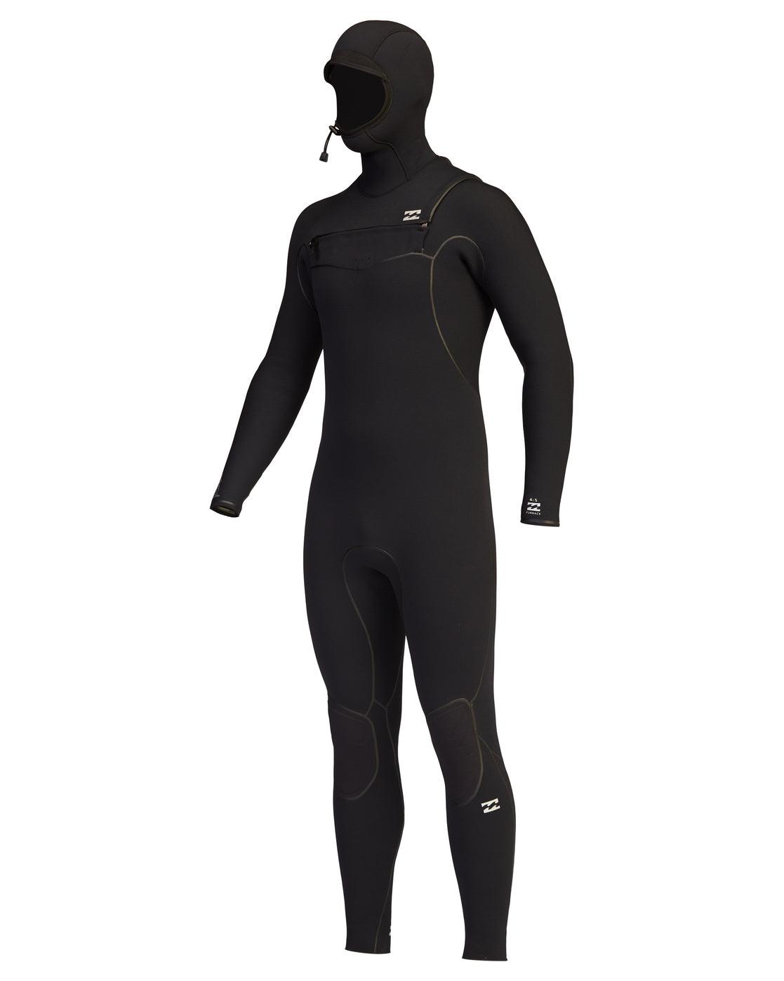 Billabong - 6/5mm Furnace - Hooded Chest Zip Wetsuit for Men 2021 - SUB6 Surf Store - Surf School - Lifeguard Courses