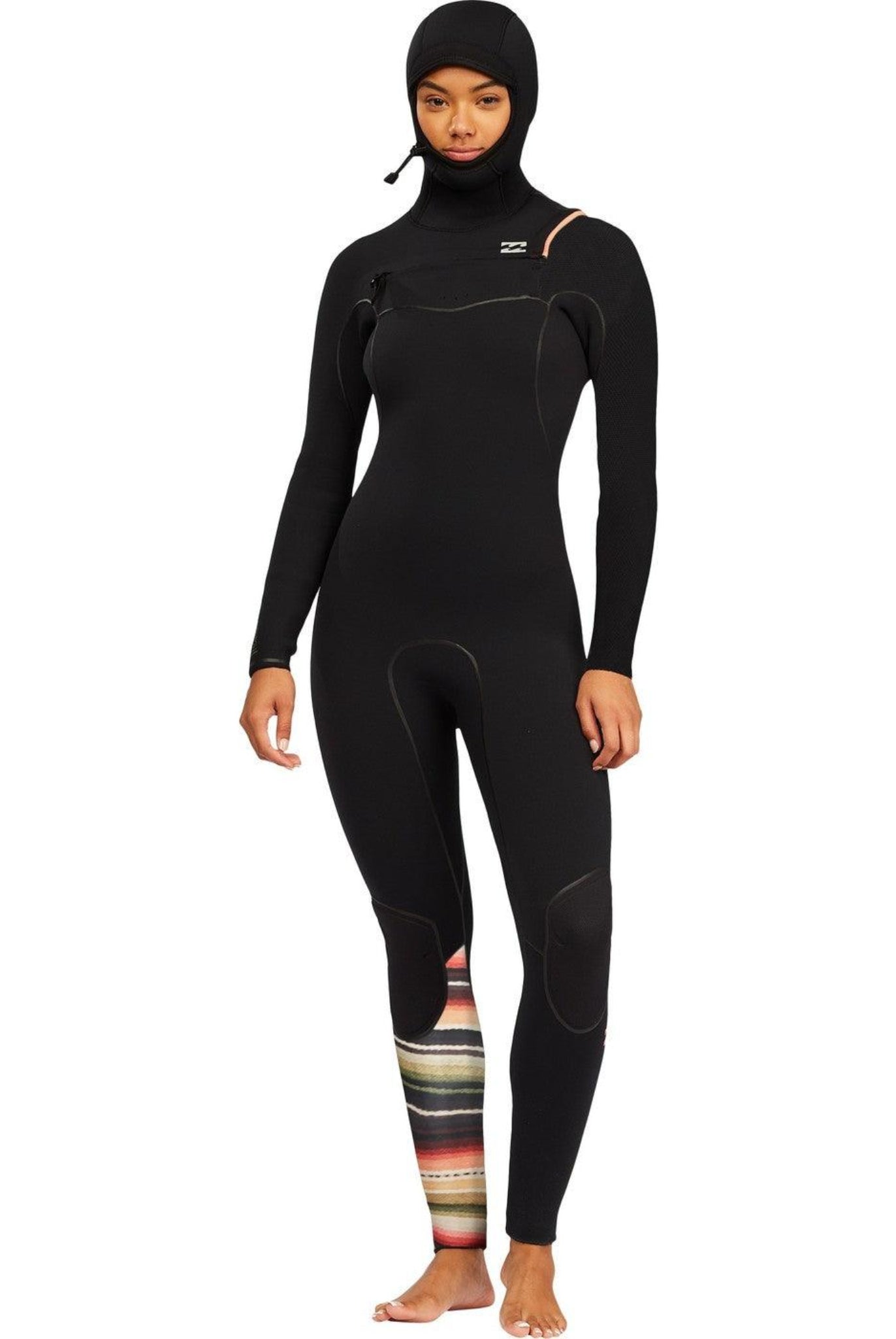 Billabong 5/4mm Furnace Comp - Chest Zip Wetsuit for Women - 2021 - SUB6 Surf Store - Surf School - Lifeguard Courses