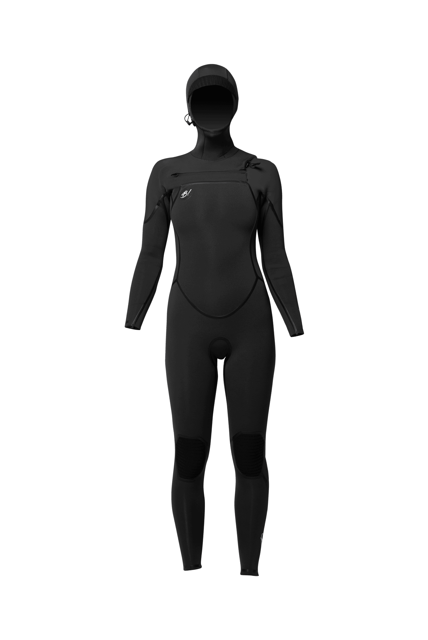 Buell - 6/5/4mm RB2 - Hooded Chest Zip Wetsuit for Women - SUB6 Surf Store - Surf School - Lifeguard Courses