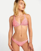 RVCA - Bikini Salt Wash Cheeky - Plum - SUB6 Surf Store - Surf School - Lifeguard Courses