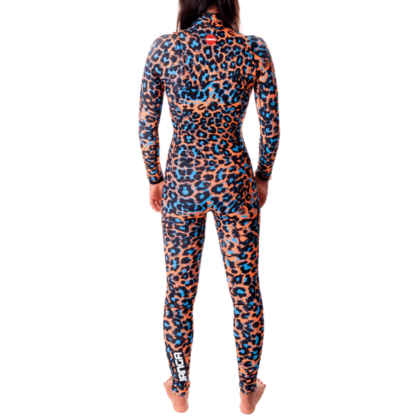 Janga - 4/3mm Jangle Orange - Zipperless Wetsuit for Women - SUB6 Surf Store - Surf School - Lifeguard Courses