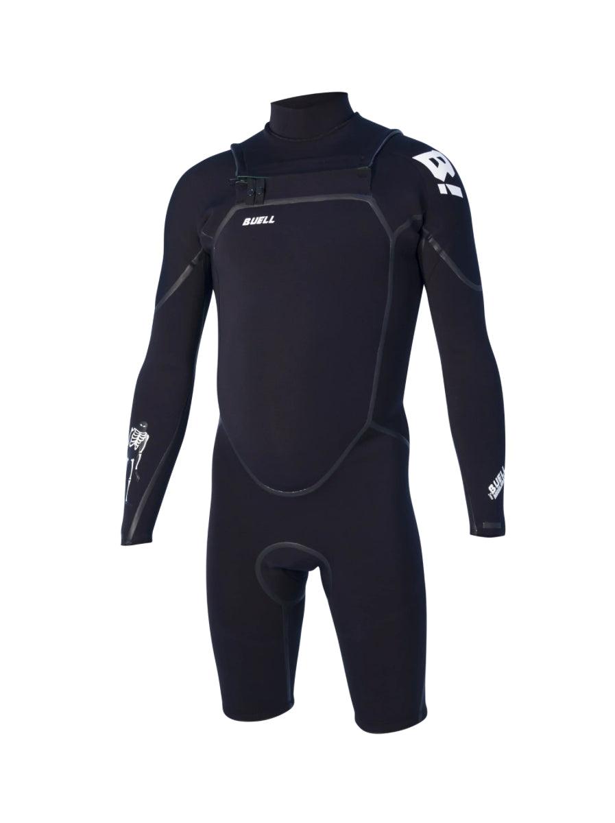 Buell RB1 - 2mm L/S Spring- Chest zip- Mens Wetsuit - SUB6 Surf Store - Surf School - Lifeguard Courses