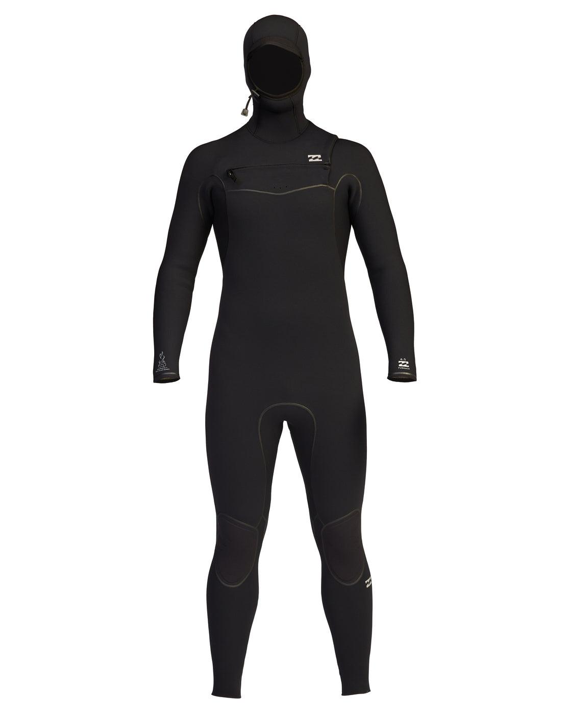 Billabong - 6/5mm Furnace - Hooded Chest Zip Wetsuit for Men 2021 - SUB6 Surf Store - Surf School - Lifeguard Courses