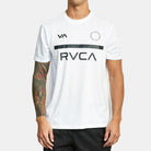 RVCA - Mid Bar Tee - White - SUB6 Surf Store - Surf School - Lifeguard Courses