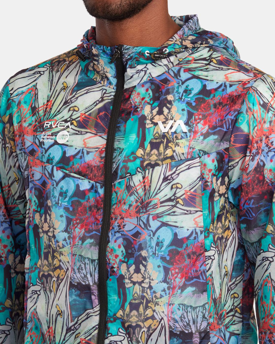 Sage Vaughn x - RVCA Runner - Hooded Runner Jacket for Men - SUB6 Surf Store - Surf School - Lifeguard Courses