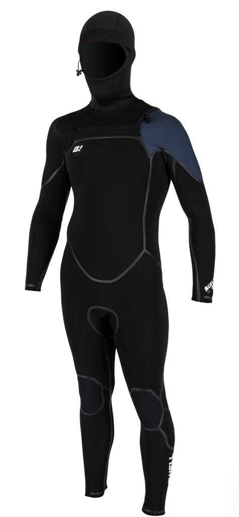 Buell - RB2 Beast 5/4mm - Hooded Chest Zip Wetsuit for Men