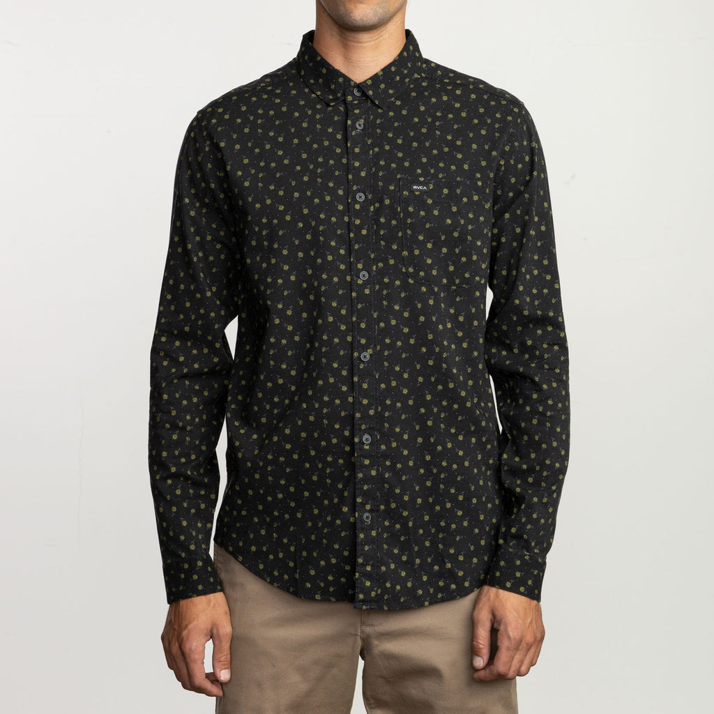 RVCA - Prelude Floral Shirt - SUB6 LIFE - SURF SCHOOL AND SURF LESSONS PORTRUSH