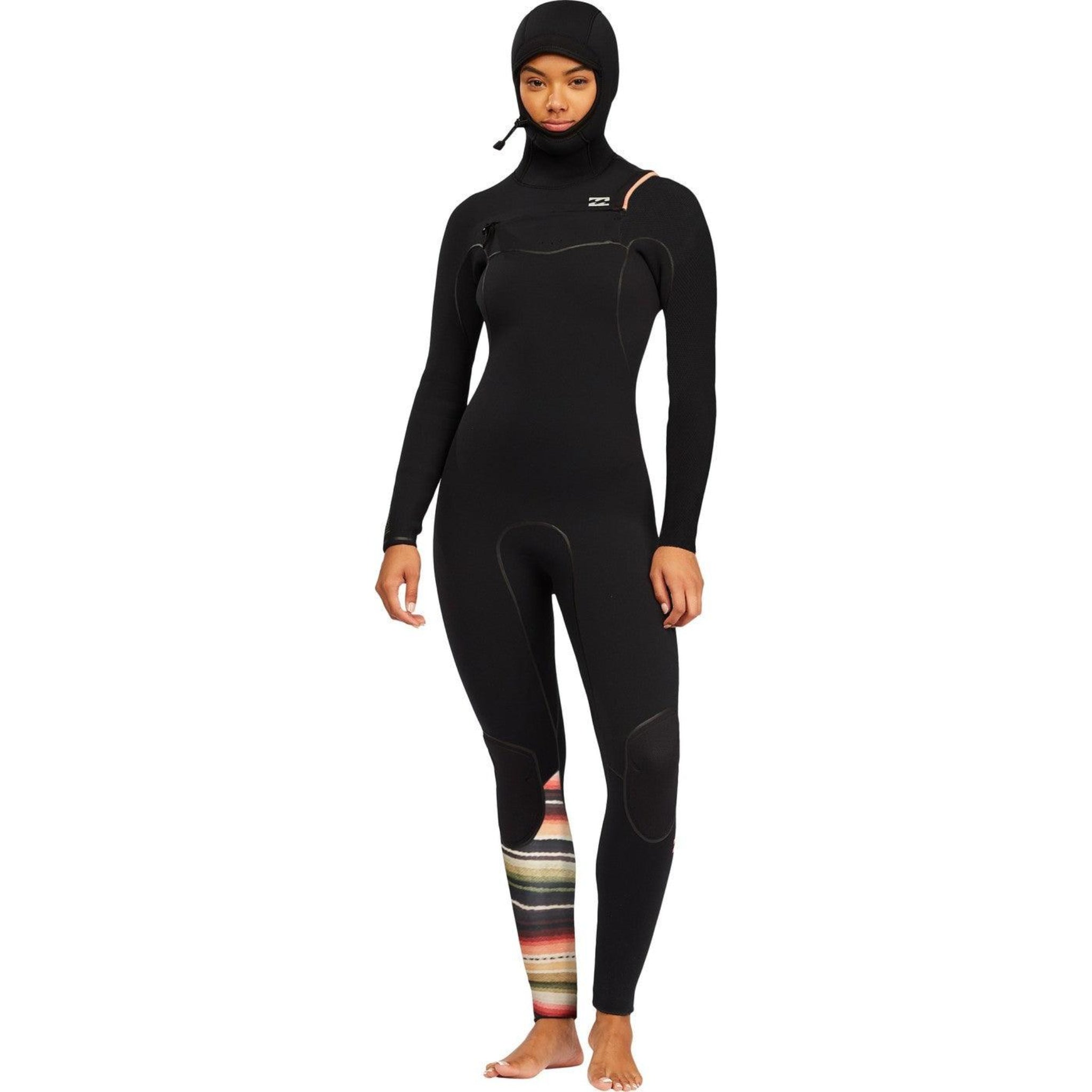 Billabong 5/4mm Furnace Comp - Chest Zip Wetsuit for Women - 2021 - SUB6 Surf Store - Surf School - Lifeguard Courses