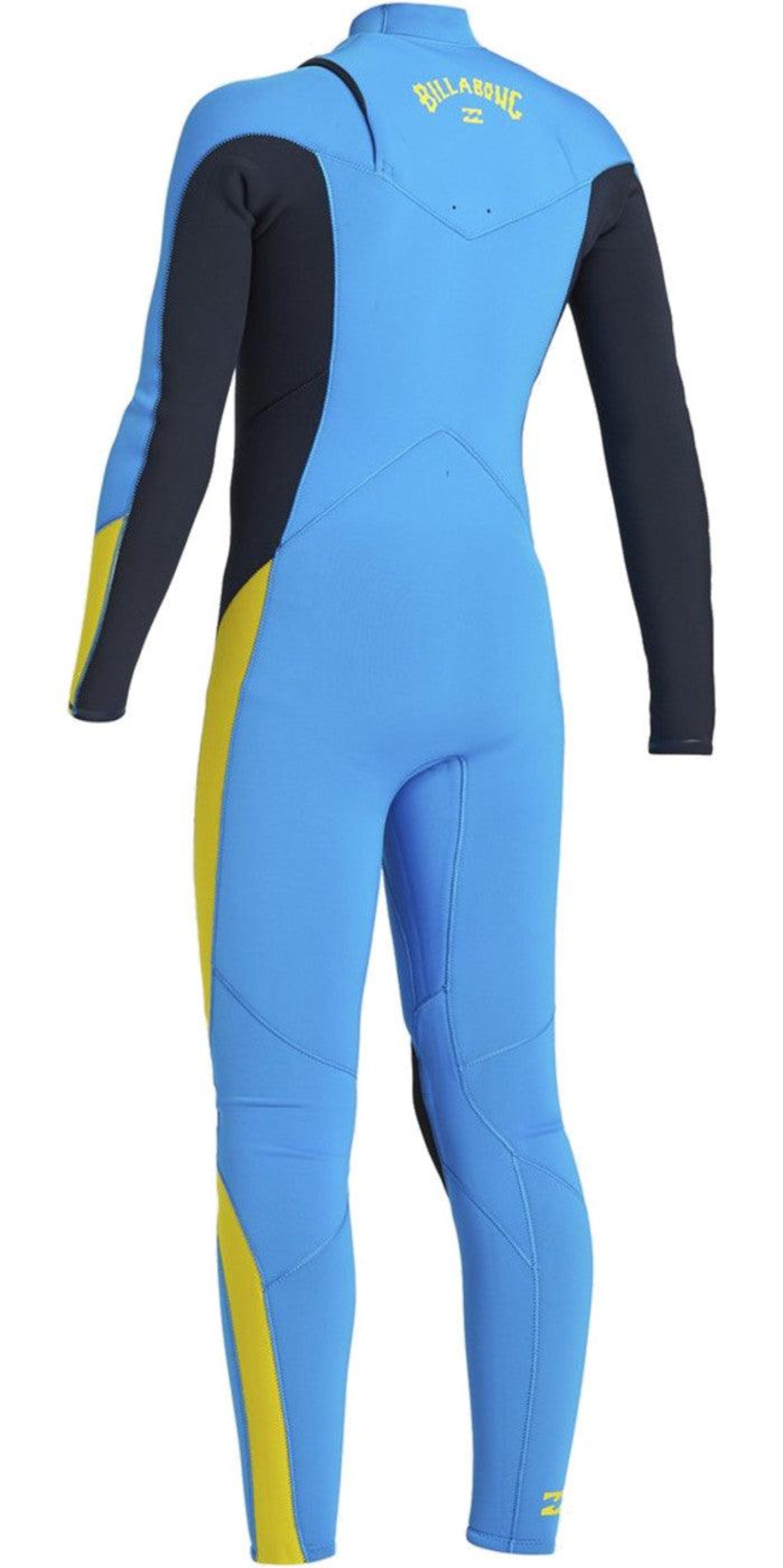 Billabong Absolute 4/3mm GBS - Chest Zip - Mens Wetsuit - Graphene