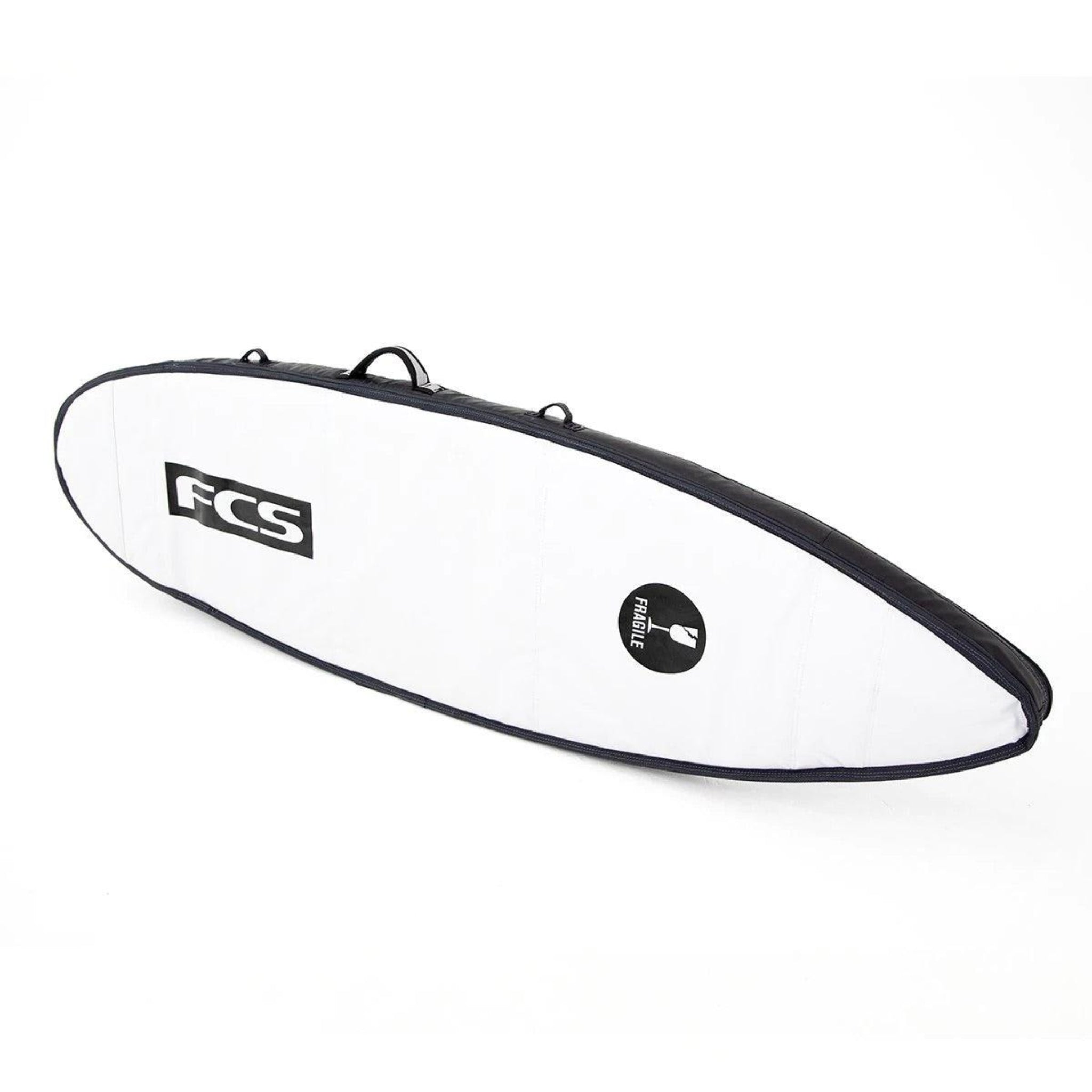 Fcs Surfboard Cover - Travel 4 - All purpose surfboard cover - 6'3 - Black/ Grey - SUB6 Surf Store - Surf School - Lifeguard Courses
